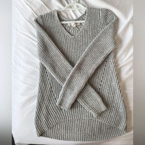 Loft gray sweater